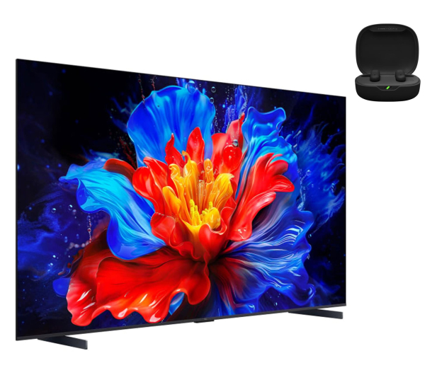 TCL 65P81K 65" QLED 144 Hz 4K Google TV + Vibe Flex 2 Czarne - 1530370 - zdjęcie